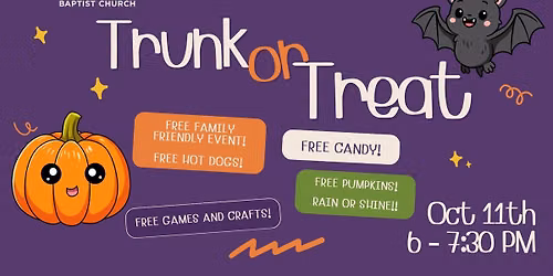 Trunk or Treat 2026