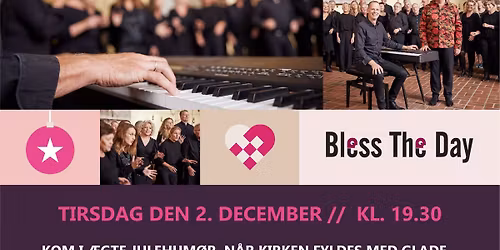 Julekoncert i N\u00f8rremarkskirken med Bless the Day 