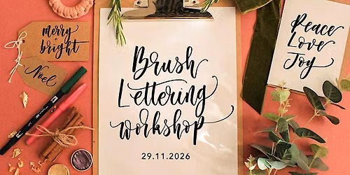 Christmas Cards - Beginners Brush Calligraphy Workshop