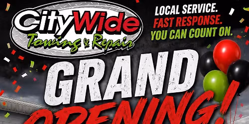 City wide auto repair grand opening 