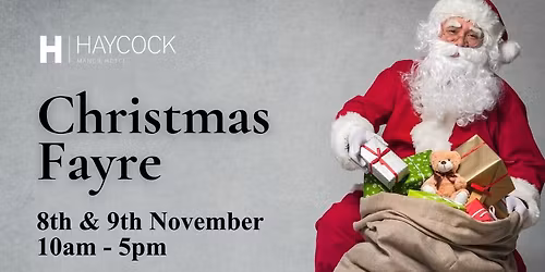 Haycock Manor Hotel Christmas Fayre 