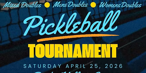 SBC Open Pickleball Tournament *New Building Fundraiser*