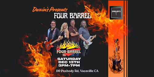 Four Barrel Band at Dwain's Bar