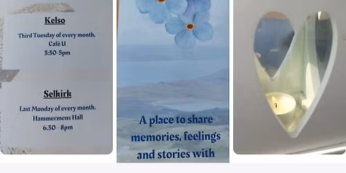 Grief Cafe - Peebles - held 2nd Monday each month