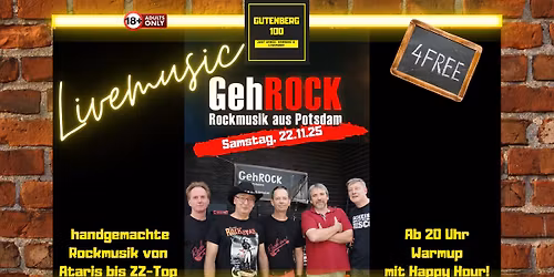 Livemusic mit: "GehROCK"