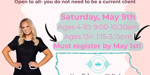 Walk the Walk & Talk the Talk - Pageant Workshop
