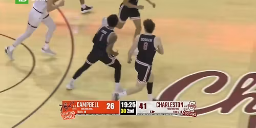 Campbell Fighting Camels at College of Charleston Cougars Mens Basketball