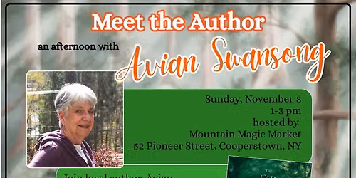An Afternoon with Author Avian Swansong