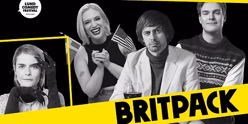  BRIT PACK with MC extraordinaire: Hazel Brugger | Lund Comedy Festival