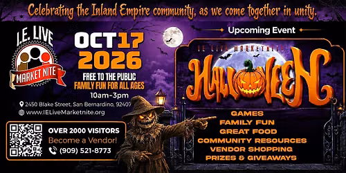 Free Annual IE Live Halloween Fest