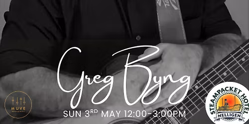 Greg Byng - Live @ The Steampacket