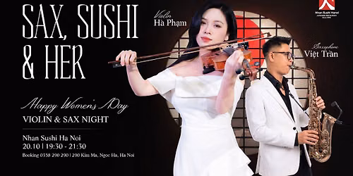  Violin & Saxophone Night | Happy Vietnamese Women's Day