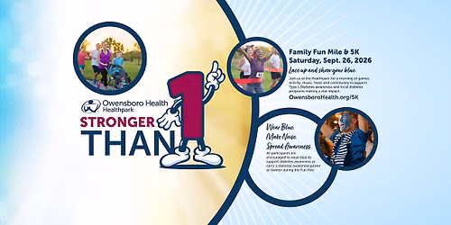 Stronger Than 1 \u2013 5K Race & Family Fun Mile