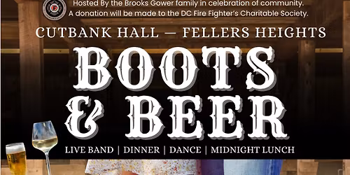 Boots & Beer - Captain Brooks Gower Night \u2764\ufe0f\u200d\ud83d\udd25
