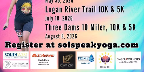 Three Dams 10 Miler, 10K & 5K