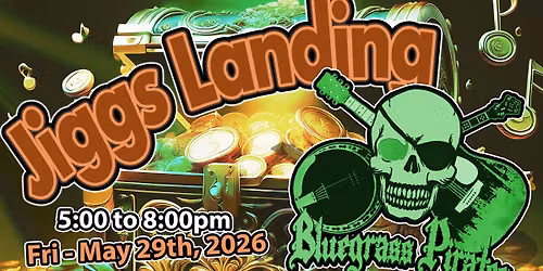 The Bluegrass Pirates Trio in Concert at Jiggs Landing