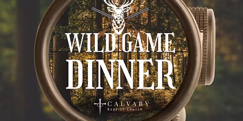 Men's Wild Game Dinner