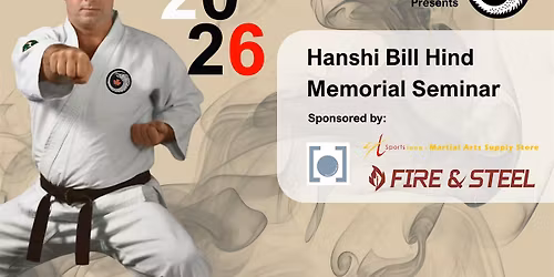 Hanshi Bill Hind Memorial Seminar