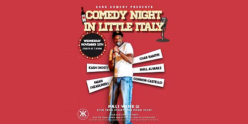 Comedy Night in Little Italy