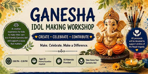 Little Creators: Ganesha Idol Making