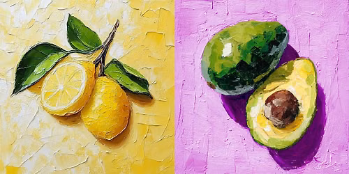 Tynemouth Paint Night - Avos and Lemons