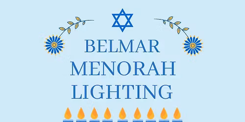 Belmar Menorah Lighting
