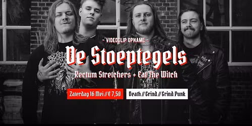 De Stoeptegels (Videoclip opname) | Support: Rectum Stretchers + Eat The Witch