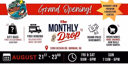 Grand Opening | The Monthly Drop