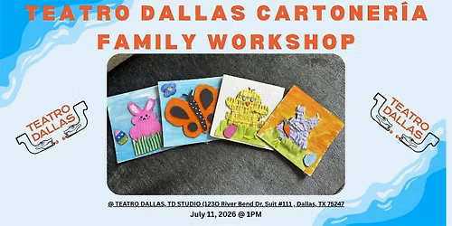 Teatro Dallas Cartoneria Workshop