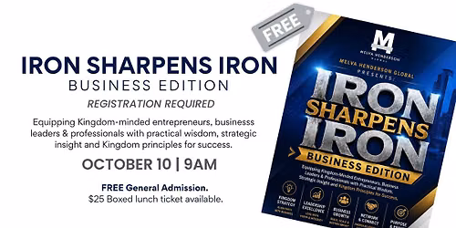 Iron Sharpens Iron - Business Edition