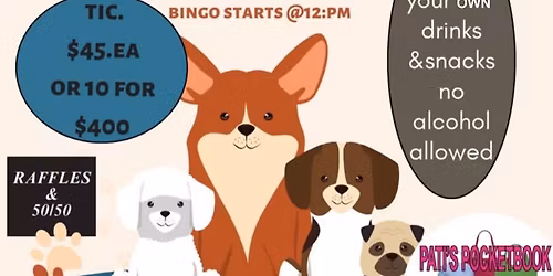 Pocketbook Bingo\/Happy Life Animal Rescue