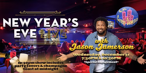 New Years Eve with Jason Jamerson *Special Engagement*
