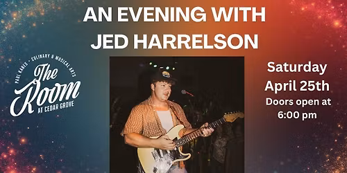 An Evening with Jed Harrelson