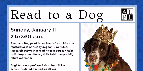 Read to a Dog