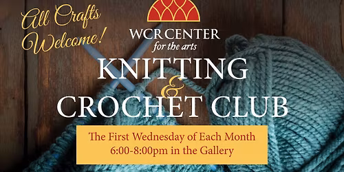 Knitting & Crochet Club: All Crafts Welcome