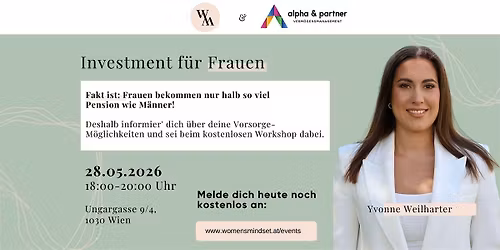 Live Finanzworkshop - Investment f\u00fcr Frauen