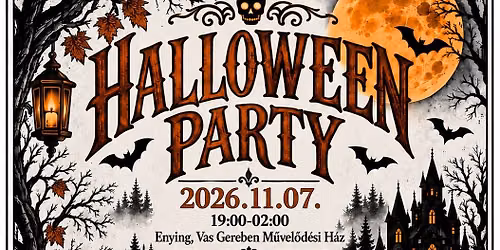 \ud83c\udf83\ud83e\udd87 HALLOWEEN PARTY ENYINGEN! \ud83e\udd87\ud83c\udf83