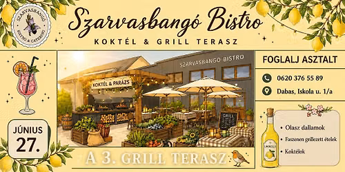 A 3. Kokt\u00e9l & Grill Terasz