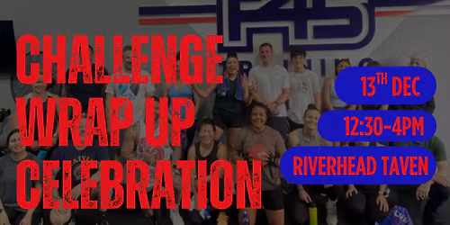 Challenge Wrap Up Party