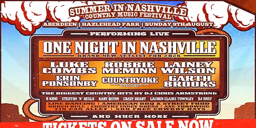 Summer In Nashville - Aberdeen 2026
