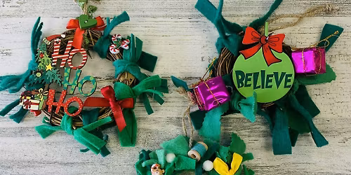 Mommy & Me Grinch Inspired  Sewing Camp