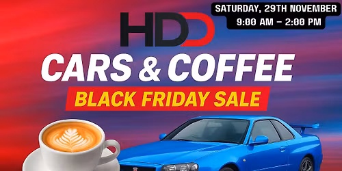 Cars and Coffee: Black Friday In-Store SALE
