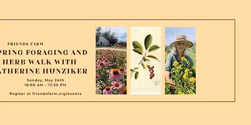 Spring Forage and Herb Walk with Catherine Hunziker