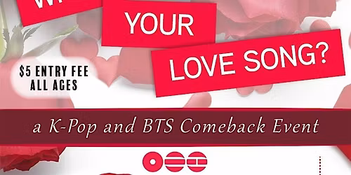 K-POP EVENT: What Is Your Love Song?
