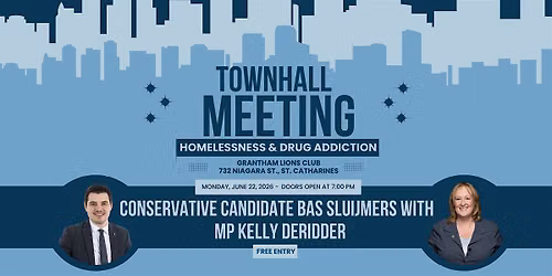 Townhall with MP Kelly DeRidder