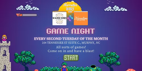 Monthly Game Night - A Narrative Worx Event