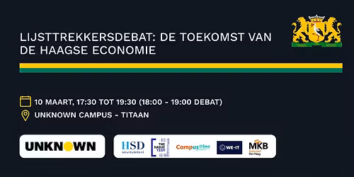 Lijsttrekkersdebat: De Toekomst van Ondernemend