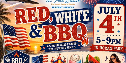 Red, White & BBQ 4th of July Party