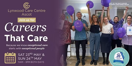 Recruitment Open Weekend at Lynwood Care Centre | Careers That Care