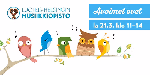 Avoimet ovet musiikkiopistolla